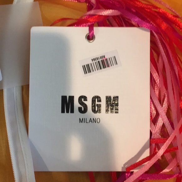 NWT MSGM Yellow Gold Blouse Sz 42/US 6 - Picture 12 of 14